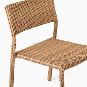 Sedia da Pranzo per Esterni di Alta Qualità dal Design Moderno con <span class=keywords><strong>Rattan</strong></span> Impermeabile Adatta per Casa, Ufficio e Hotel - Product Image 3