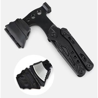 Équipement de survie 16 en 1 amélioré multi-outils avec pince à hache marteau accessoires multi-outils de camping poignée en aluminium cadeaux pour hommes