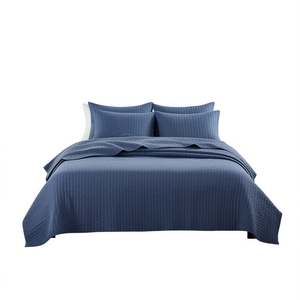 Db Four Piece <b>Quilt</b> <b>Set</b> Microfiber Cotton King Queen Breathable Light Bedding For Home Modern Printed All Season - Product Image 1