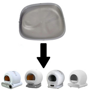 อุปกรณ์เสริมใหม่ บำรุงรักษา เปลี่ยนแผ่นรองด้านล่าง ห้องน้ำแมวอัตโนมัติ กล่องทรายแมวทำความสะอาดตัวเอง - Product Image 2