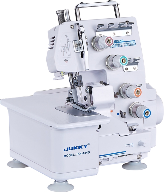JK5-535 Five Thread Overlock Sewing Machines for Dress Multi Colors Semi-industrial Garments Factory and Home Use