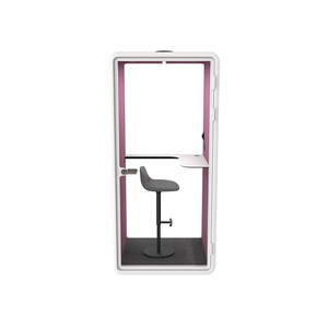 Cabina Telefónica Acústica Modular Moderna con Estructura Metálica para Uso en Hoteles, Espacio <span class=keywords><strong>de</strong></span> Reuniones Portátil y Móvil - Product Image 2