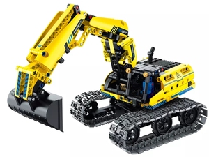 Máy Xúc Kỹ Thuật Kết Cấu Truyền Động Khối Xây Dựng Bán Chạy Hàng Đầu, Robot, Mô Hình 3 Trong 1, 430 Chiếc Xe Tải Kỹ Thuật Khối Tự Làm - Product Image 3