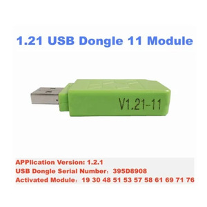 แฟลชไดรฟ์ USB โปรโตคอลเฉพาะ SM2PRO ขนาดกะทัดรัดและน้ำหนักเบา ดองเกิล 67-in-1 เครื่องมือวินิจฉัยโปรแกรม ECU สีเขียว/ดำ - Product Image 3