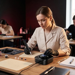 Máquina de Micropigmentación (PMU) Naturalness Precision Control para Entrenamiento de Delineado de Ojos - Product Image 6