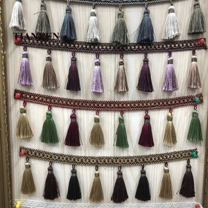 Flecos Decorativos de Poliéster al por Mayor, Adornos <span class=keywords><strong>para</strong></span> Cortinas, Cenefas, Cojines, Sofás, Nuevo, Hecho a Mano en China, TIANYUN - Product Image 3