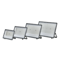 Projecteur LED ultra-plat 100W, design fin pour l'éclairage de sécurité extérieur moderne