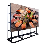 Usine directe 46 pouces 3.5mm intérieur publicité écran affichage Led Flexible vidéo panneau mural pour diffusion télévision Studio