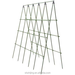 เสาค้ำต้นไม้และพลาสติกเคลือบ PE เสาสวนยืดได้เป็นมิตรกับสิ่งแวดล้อมทนทานต่อการประกอบง่าย - Product Image 6