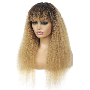 วิกผมคนตรงแบบถักจากน้ำผึ้งสีบลอนด์,วิกผมเรมี่สไตล์บราซิลสำหรับผู้หญิง - Product Image 2