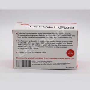 Cartes de nettoyage adhésives compatibles ACL003 pour imprimante de cartes <span class=keywords><strong>Evolis</strong></span> <span class=keywords><strong>Zenius</strong></span> et Primacy - Product Image 5