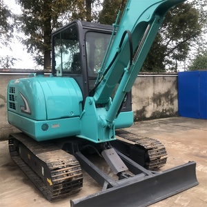 Excavadora de cadenas Kobelco SK60 usada en buen estado en Shanghái, original de Japón - Product Image 3