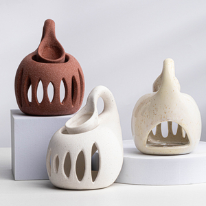 2025 Nieuwe Stijl 2-in-1 Keramische Salie Palo Santo Houder Essentiële Oliebrander voor Meditatie Spa - Product Image 1