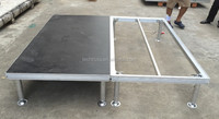 Scène de Banquet Portable au sol avec escaliers, unités de plate-forme de danse sur poteau Mobile