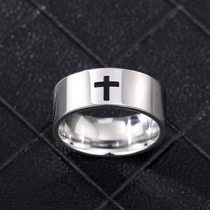 Anello Minimalista Unisex con Fascia Liscia, Gioiello Moderno per Uso Quotidiano - Product Image 2