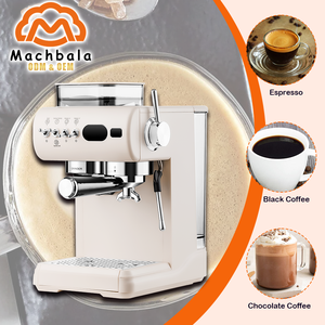 Máquina de Café Espresso con Pantalla Táctil, Acero Inoxidable, Sistema de Alta Presión de 20 Bares, Personalizable para el Hogar o Fábrica - Product Image 5