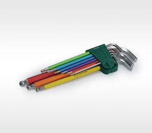 Jeu de tournevis hexagonaux LBTEK BDS-6 1,5-5 mm, 6 pièces, clé à huit pans 1,5 mm 2 mm 2,5 mm 3 mm 4 mm, acier allié SNCM+V, manche en résine d'acétate, Chine - Product Image 2