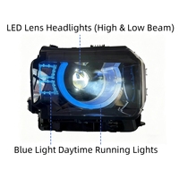 Phares LED DRL bleus pour JETOUR Traveler Shanhai T2 2023 2025 – Amélioration des feux avant, accessoires automobiles, projecteurs LED