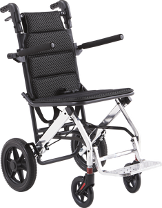 Silla de Ruedas Manual de Cuero Negro Transpirable para Interiores y Exteriores a Precio Competitivo - Product Image 3