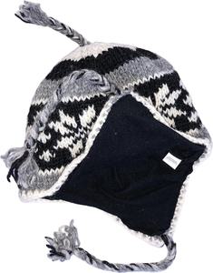 Cappello in maglia con fiocco di neve Unisex in lana Chullos Sherpa Vintage invernale - Product Image 5