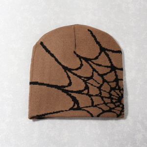 Atacado Hot Comércio Exterior Malha Chapéu Tendência Nova Cabeça Aranha <span class=keywords><strong>Web</strong></span> YKH Jacquard Chapéus dos homens e das mulheres - Product Image 5