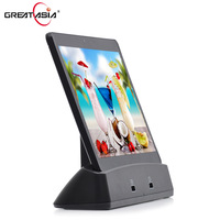 Tablette magnétique avec base de chargement sans fil et machine de commande du fabricant pour caisse enregistreuse POS