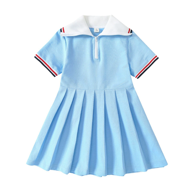 Blue dress (girl)