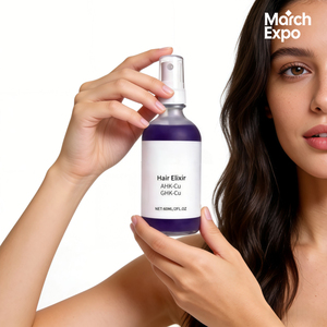 Spray de Suero para el Crecimiento del Cabello AHK-CU GHK-CU de Marca Privada, 100% Puro y Natural, Anticaída Rápida, Péptido de Cobre para un Cabello Más Grueso y Regeneración del Cuero Cabelludo - Product Image 2