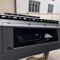 Vente directe d'usine, auvent en acier imperméable verrouillable avec fenêtre coulissante pour Ford Maverick, GMC Hilux, Ford F150, Tacoma