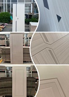 Vente directe usine : Habillage de porte HDF sur mesure, habillage de porte en MDF PVC mélaminé étanche pour usine de portes