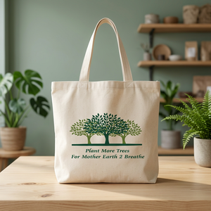 Custom Logo Cotton <b>Canvas</b> Tote Folder <b>Bag</b> Premium Eco-Friendly Zipper <b>Drawstring</b> Shopping <b>Bag</b> Reusable Travel Storage Carry Tote - Product Image 1