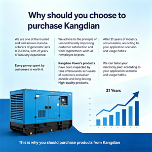 เครื่องกำเนิดไฟฟ้าดีเซลแบบเก็บเสียง SDEC ซีรีส์ 300kW 375kVA พร้อมระบบสตาร์ทอัตโนมัติ สำหรับโรงแรม - Product Image 6