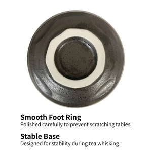 ชามเซรามิกทำมือลายมิโนะแท้ อุปกรณ์ชงชาเขียวมัทฉะแบบญี่ปุ่น - Product Image 5