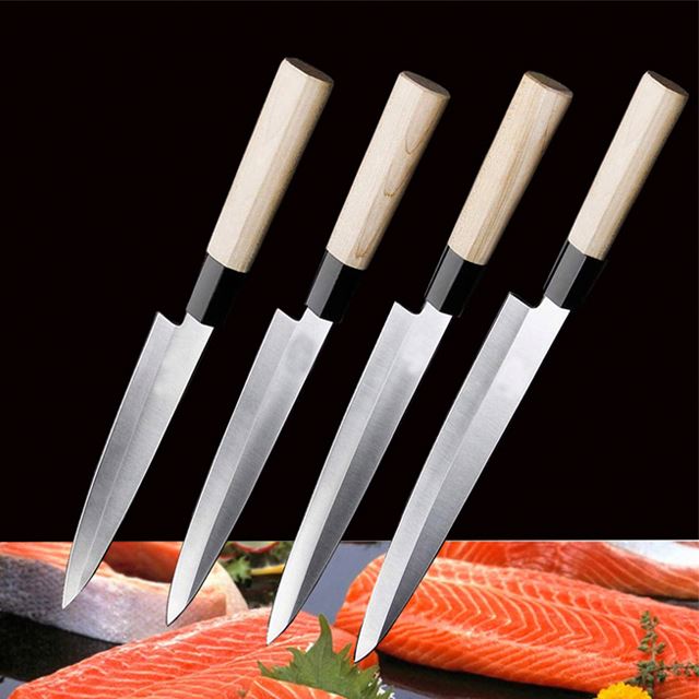 Jpansese professionale 10 pollici 240MM coltello da pesce in acciaio inossidabile sushi sashimi vendita calda nel mercato sudcoreano