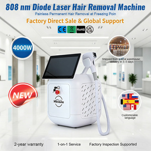 เครื่องกำจัดขนด้วยเลเซอร์ไดโอด ส่งตรงจากคลังสินค้าต่างประเทศ สำหรับบริเวณบิกินี่ ฮอลลีวูด รับประกัน 2 ปี สำหรับร้านเสริมสวยและใช้ในบ้าน - Product Image 5