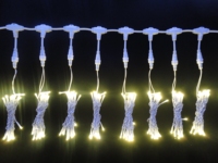 Guirlande lumineuse LED de Noël en caoutchouc étanche IP65 110V 220V - Intérieur/Extérieur - Effet rideau - Intensité réglable - Plusieurs couleurs disponibles - CRI 95 élevé