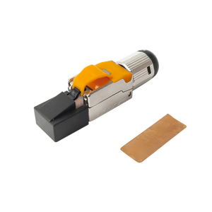Connecteur de câble Lan Cat7 sans outil, prise Keystone blindée 8P8C RJ45 sans outil, prise modulaire Cat8, adaptateur en alliage de zinc Ip67 mâle M12 - Product Image 6