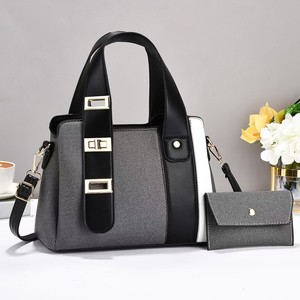 Sacs à main pour femmes, nouvelle collection, vente en gros, ensemble de 2 sacs fourre-tout de luxe en cuir PU, derniers éléments populaires, sac à main pour femme - Product Image 2