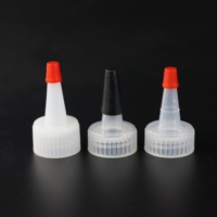 Capuchon de bec en plastique Twist Top Cap Dropper Tip Cap