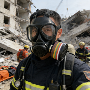 Filtro Combinato Multiuso A2B2E2K2P3 con Connettore Filettato RD40 per Attrezzature Antincendio, Prezzo di Fabbrica - Product Image 6