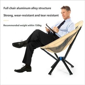 Nouvelle chaise de camping pliante en alliage d'aluminium à ouverture rapide, moderne, pour l'extérieur, grande taille, pratique - Product Image 2
