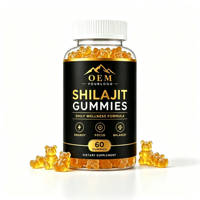 Gummies de Shilajit pour la santé cognitive, la concentration, la clarté mentale, la mémoire, le soutien immunitaire et l'équilibre hormonal