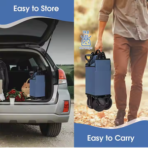 Quality Assurance Wholesale camping beach trolley baby <b>wagon</b> foldable beach trolley - Product Image 6