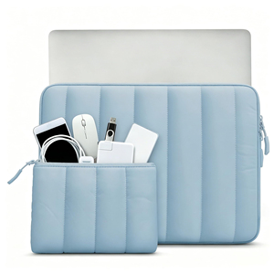 Funda Acolchada para Portátil de 16 Pulgadas, Funda Protectora para MacBook Pro, <span class=keywords><strong>Lenovo</strong></span> <span class=keywords><strong>Thinkpad</strong></span>, Dell, con Estuche Pequeño - Product Image 1