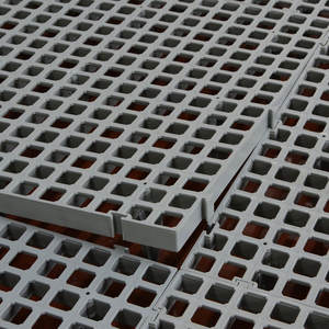 Griglia in Fibra di Vetro Mini Mesh Antiscivolo per Pavimenti di Garage e Piattaforme - Product Image 1