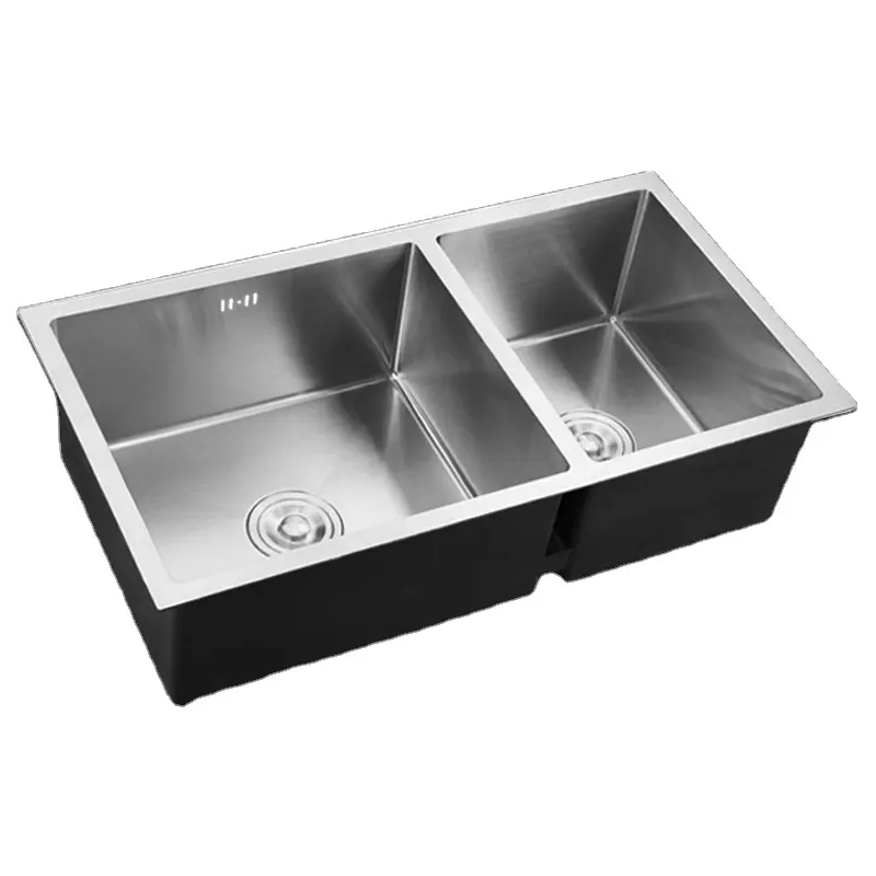 modern new design undermount kitchen sink double bowl stainless steel kitchen sink organizer