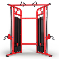 Máquina Multigimnasio de Doble Polea con Sistema de Cables Cruzados, Equipo Avanzado de Alta Resistencia para Entrenamiento de Fuerza de Pecho y Espalda