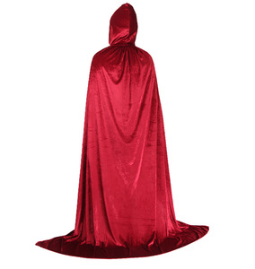 Capa con capucha Gótica para adultos y niños, capas largas de elfo, bruja, para Halloween, Larp, hombres y mujeres, ropa para fiesta - Product Image 2