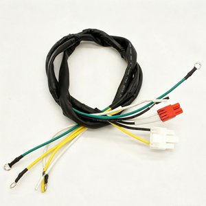 Faisceau de câbles personnalisé multi-cœurs avec bornes à joint torique mixtes et connecteurs plastiques mâle-femelle pour équipements électroménagers - Product Image 1