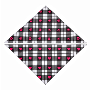 Venta al por mayor personalizado suave cómodo clásico personalizado mascota triángulo perro personalizado mascota Bandana - Product Image 3